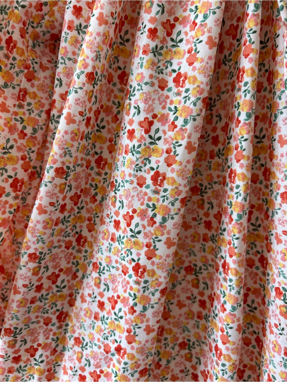 Pink Floral Ruffle Dress - Picture 3 of 4